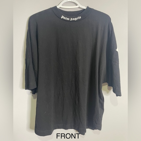 Palm Angels Black Oversized Shirt FIRM - Picture 4 of 6